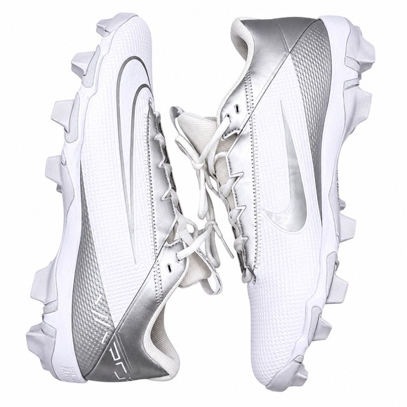 Nike Vapor Edge Shark 2 White Silver Mens US 12 Football Cleats DH5088-102 main image 9